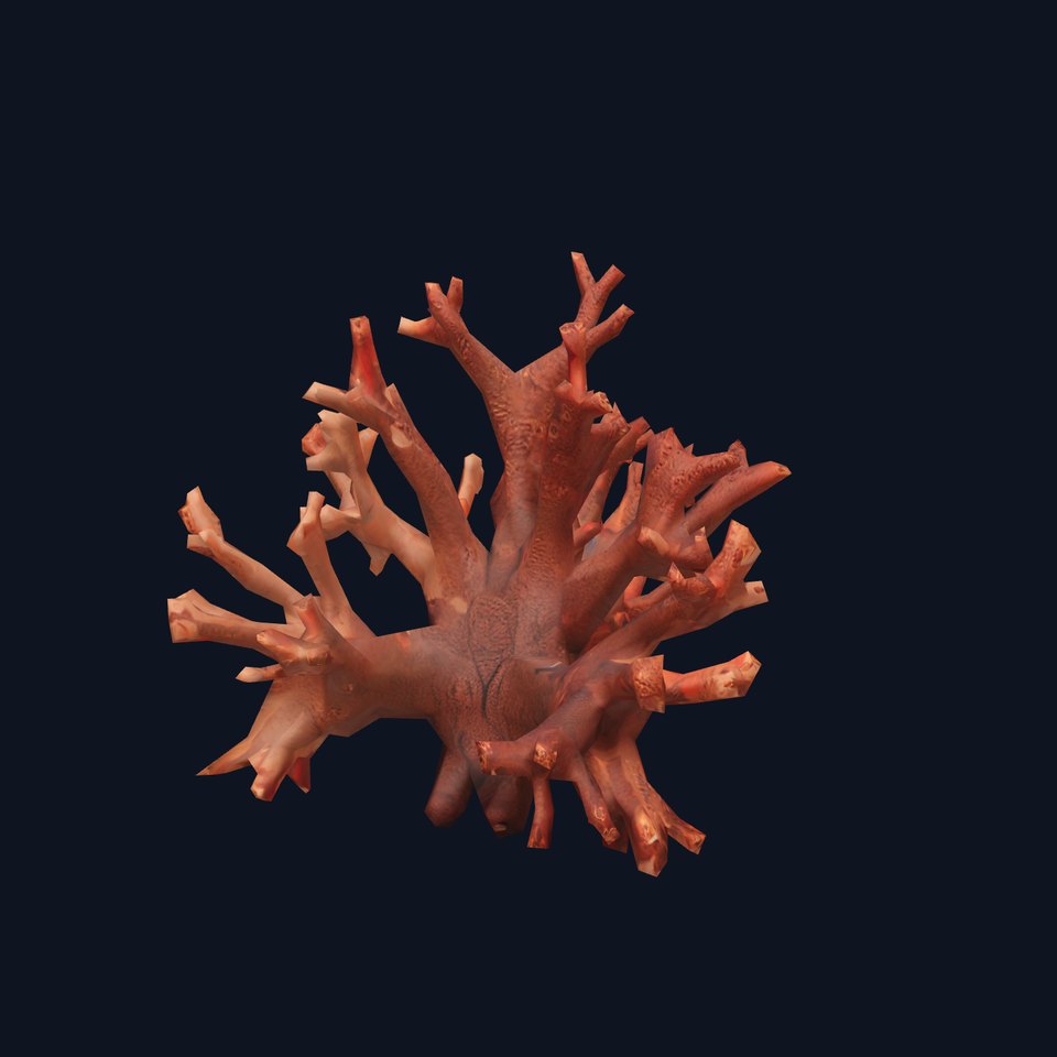 Rustic Coral Structure model pack